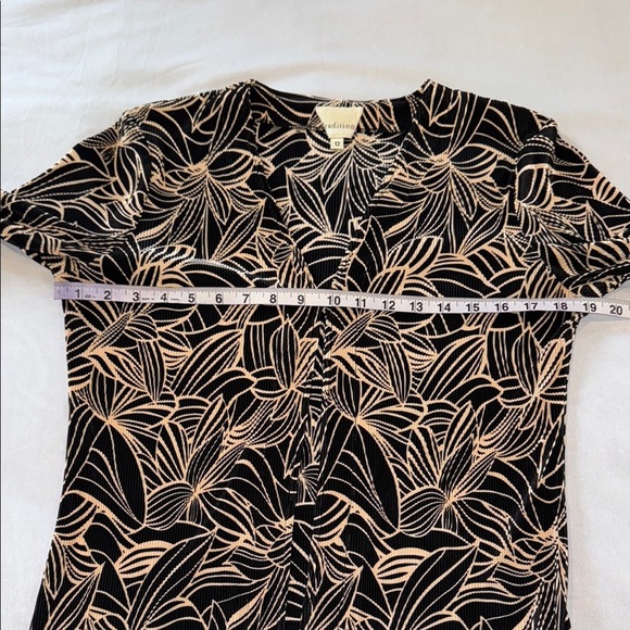 Tradition Black and Cream Fitted Long Sleeve Sweater Blazer - Picture 9 of 11